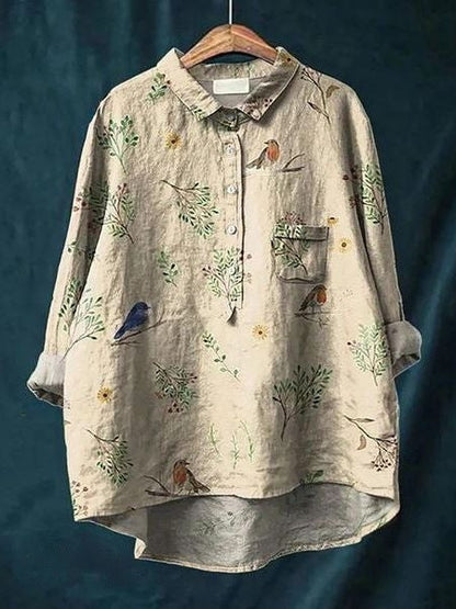 Lovely Flower Women's Blouse