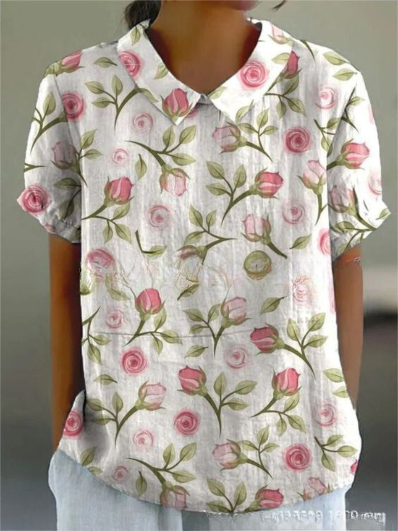 Women's Pretty Flower Blouse