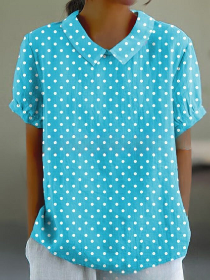 Women's Floral Blouse Vintage Print
