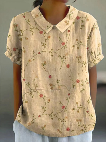 Women's Pretty Flower Blouse