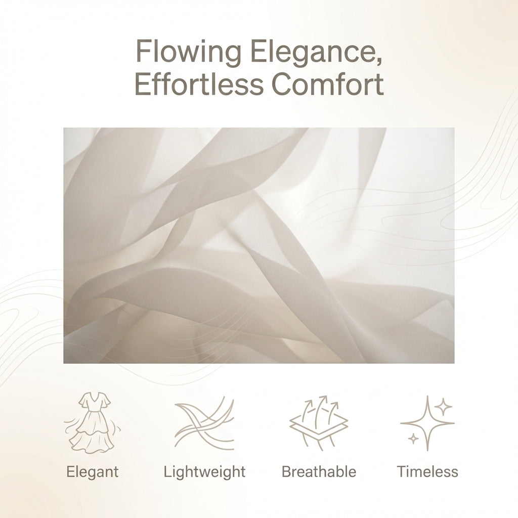 Flowing Tiered Chiffon Dress for Women – Elegant Wedding Guest & Summer Style Caliboot