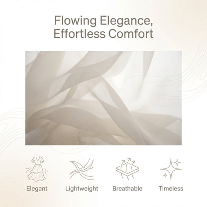 Flowing Tiered Chiffon Dress for Women – Elegant Wedding Guest & Summer Style Caliboot
