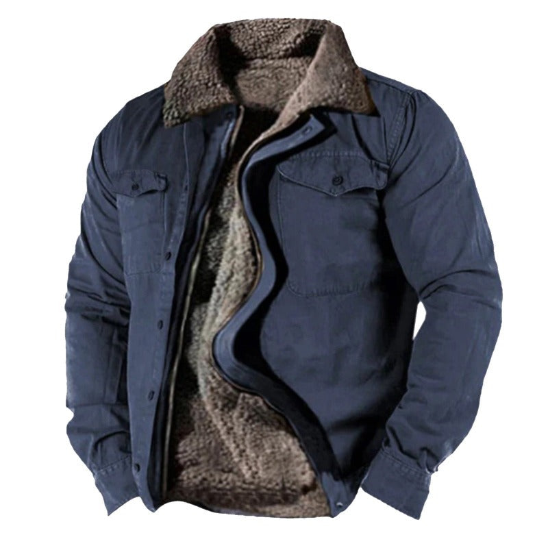 Warm Mens Waterproof Skiing Jacket - VibreMode