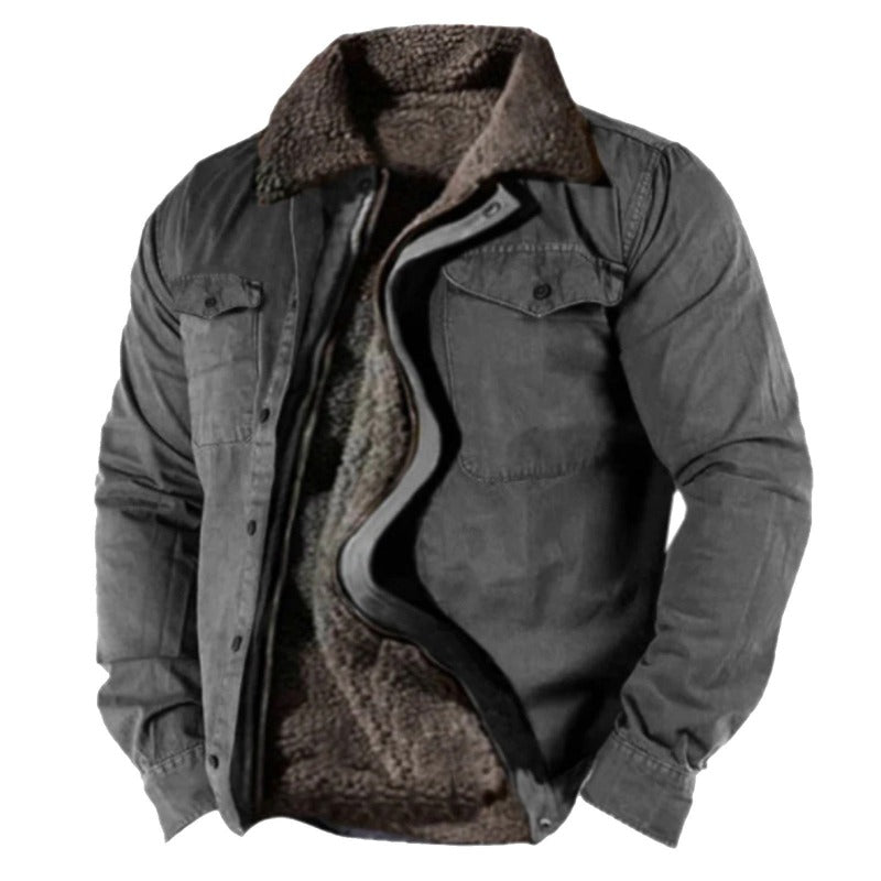 Warm Mens Waterproof Skiing Jacket
