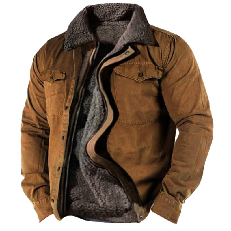 Warm Mens Waterproof Skiing Jacket