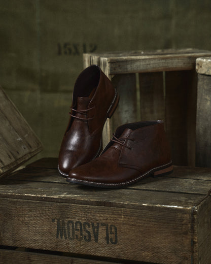 Men's Lace-Up Ankle Boots
