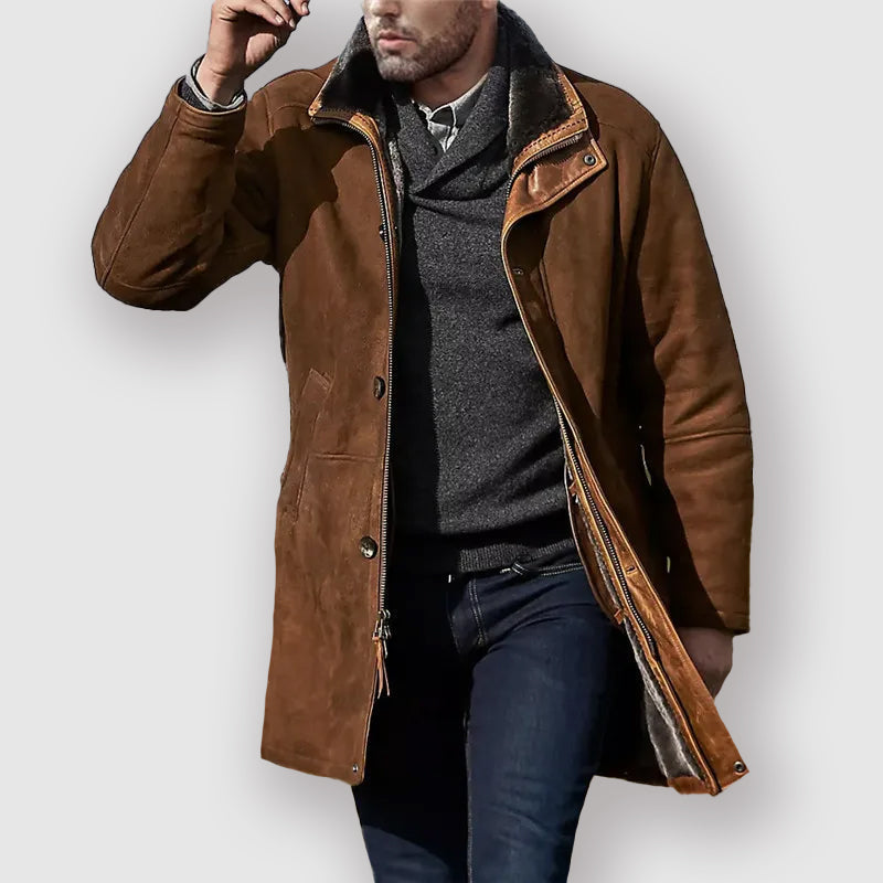 Men's Insulated Winter Coat Waterproof Windproof - VibreMode