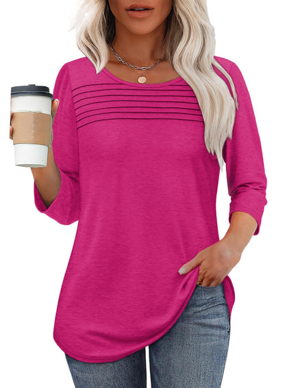 Lena | Ladies' Classic Fit Flare Top - VibreMode