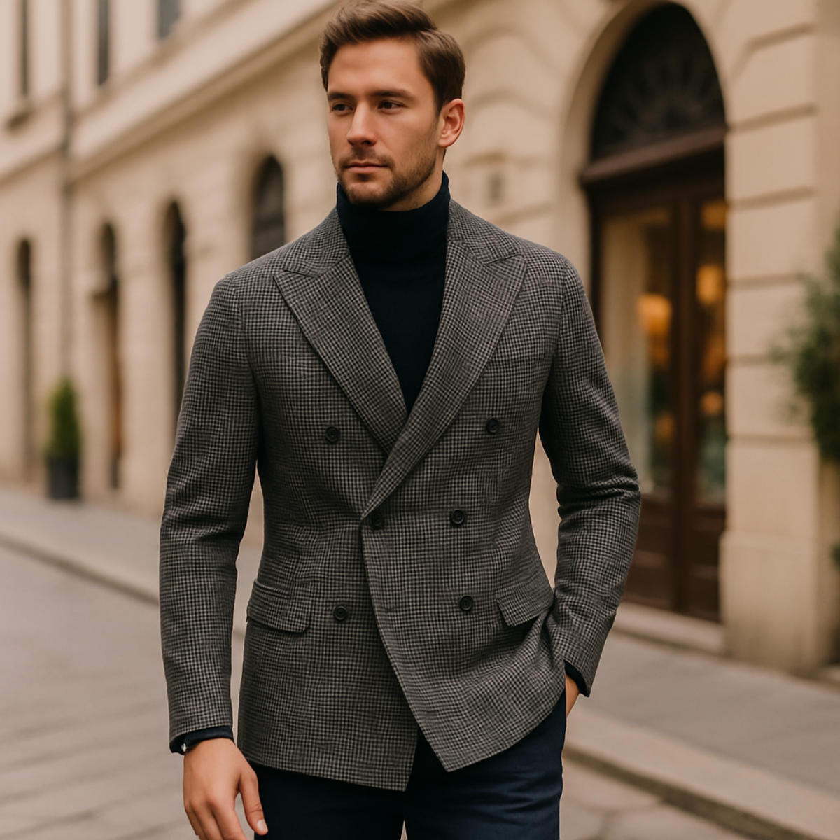 Wessex Men's Elegant Blazer