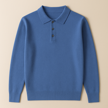 Beaumont Men's Cashmere Polo Shirt