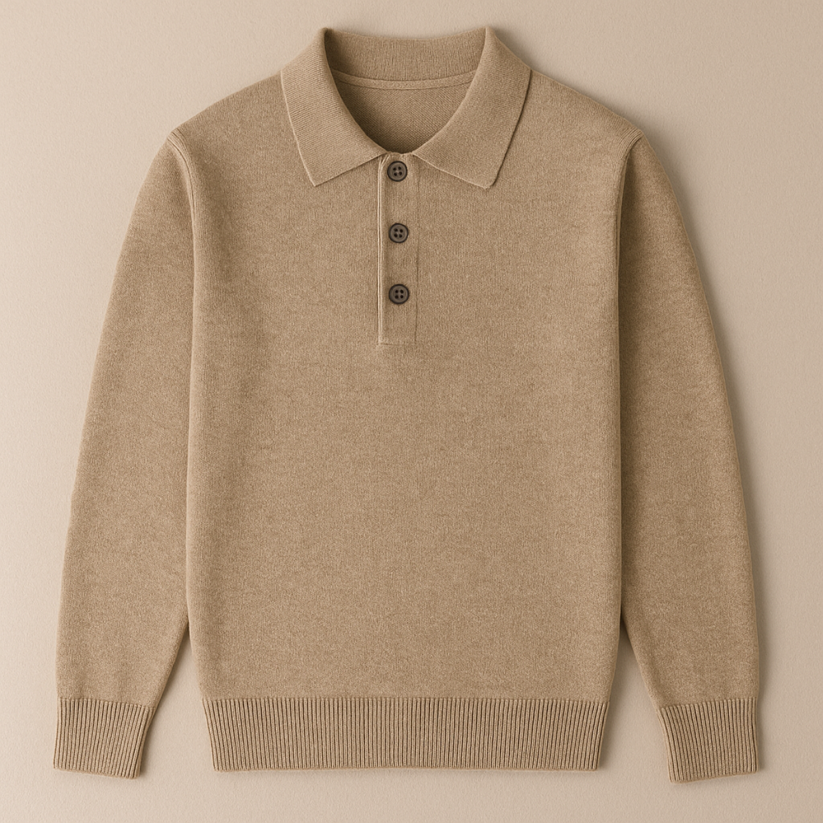 Beaumont Men's Cashmere Polo Shirt