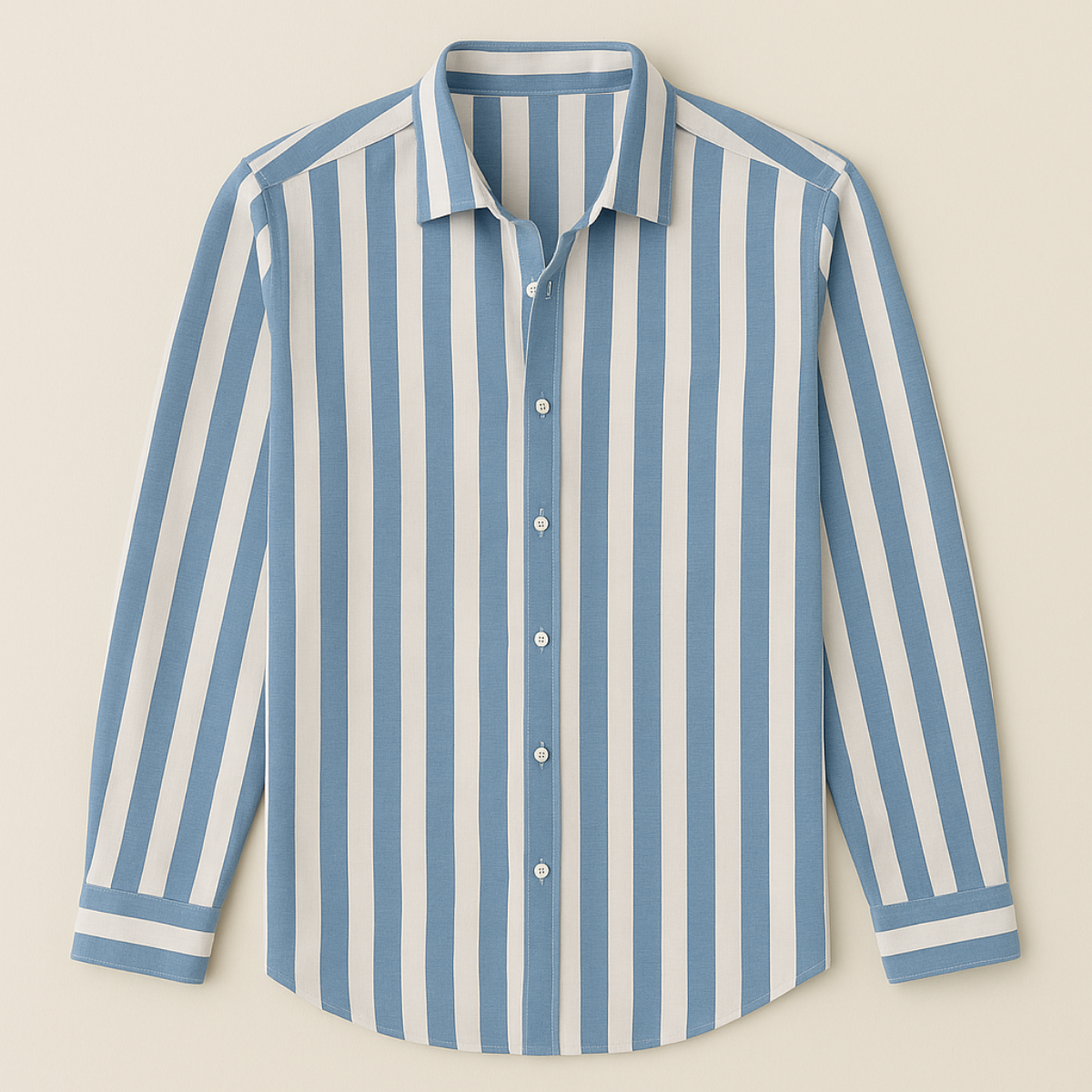 Men's Linen Stripe Shirt