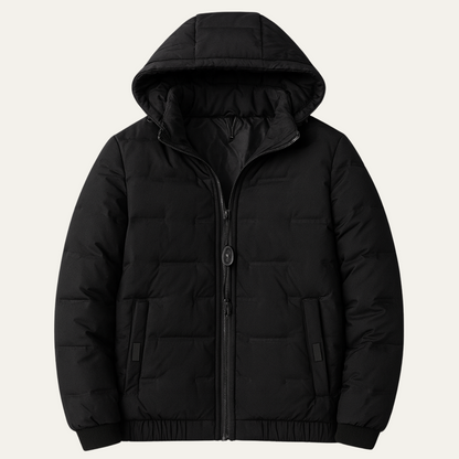 Men's Quilted Puffer Jacket Warm Lightweight - VibreMode