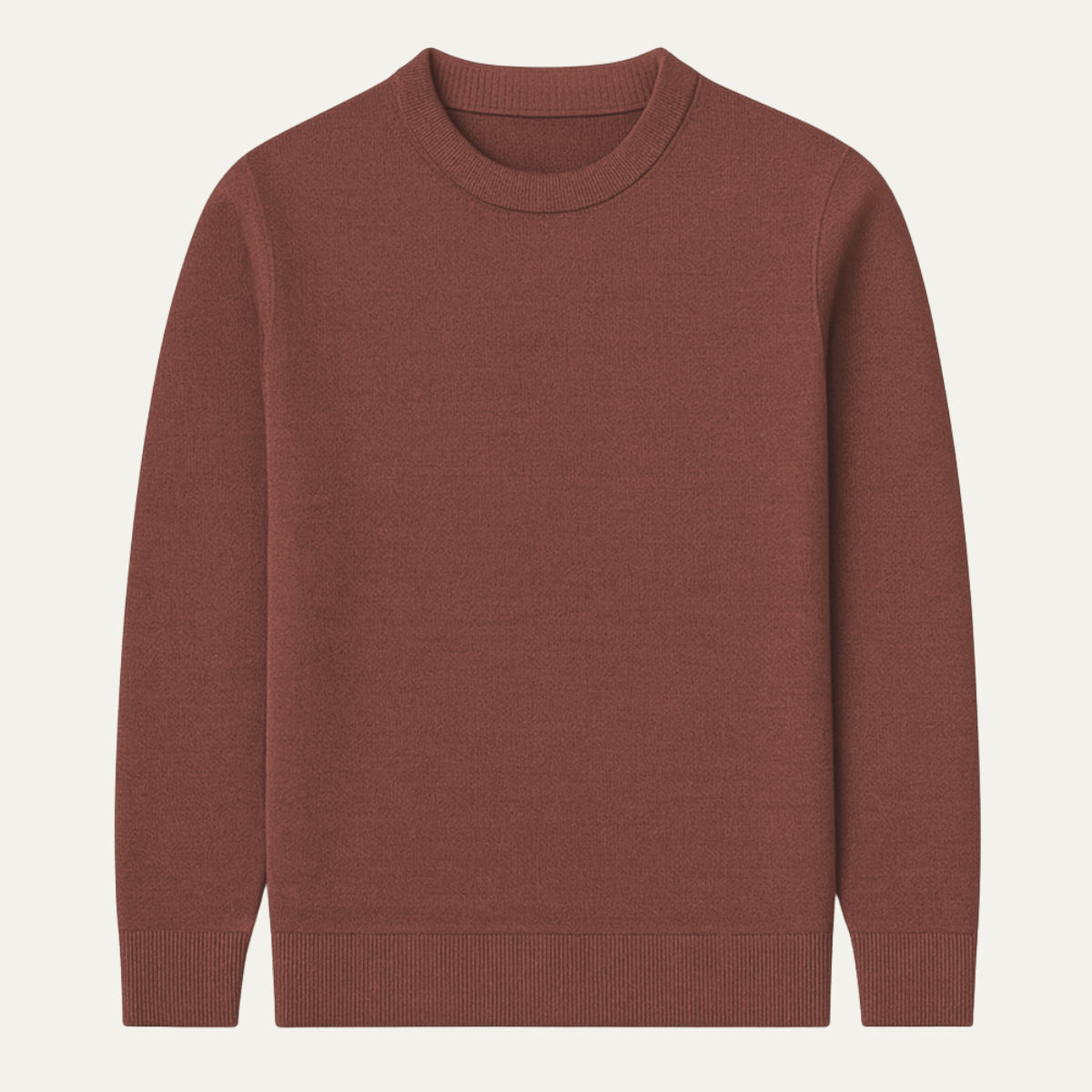 Men's Crewneck Knitted Sweater - VibreMode