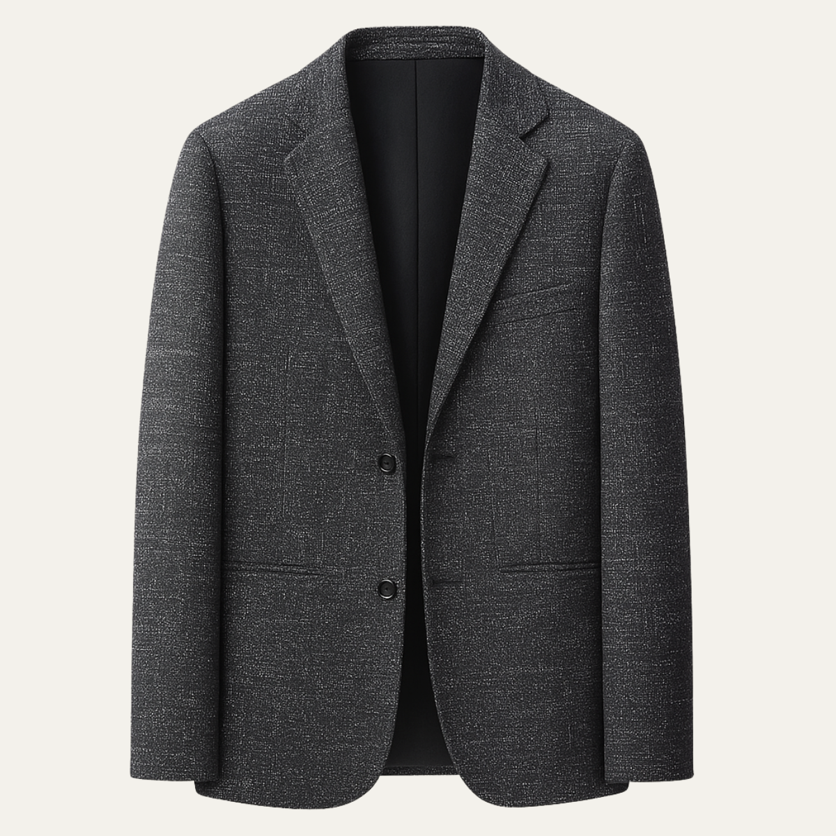 Men's Slim Fit Checked Blazer Suit - VibreMode