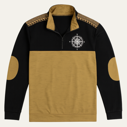 Men's Lightweight Tactical Sweater Half Zip - VibreMode