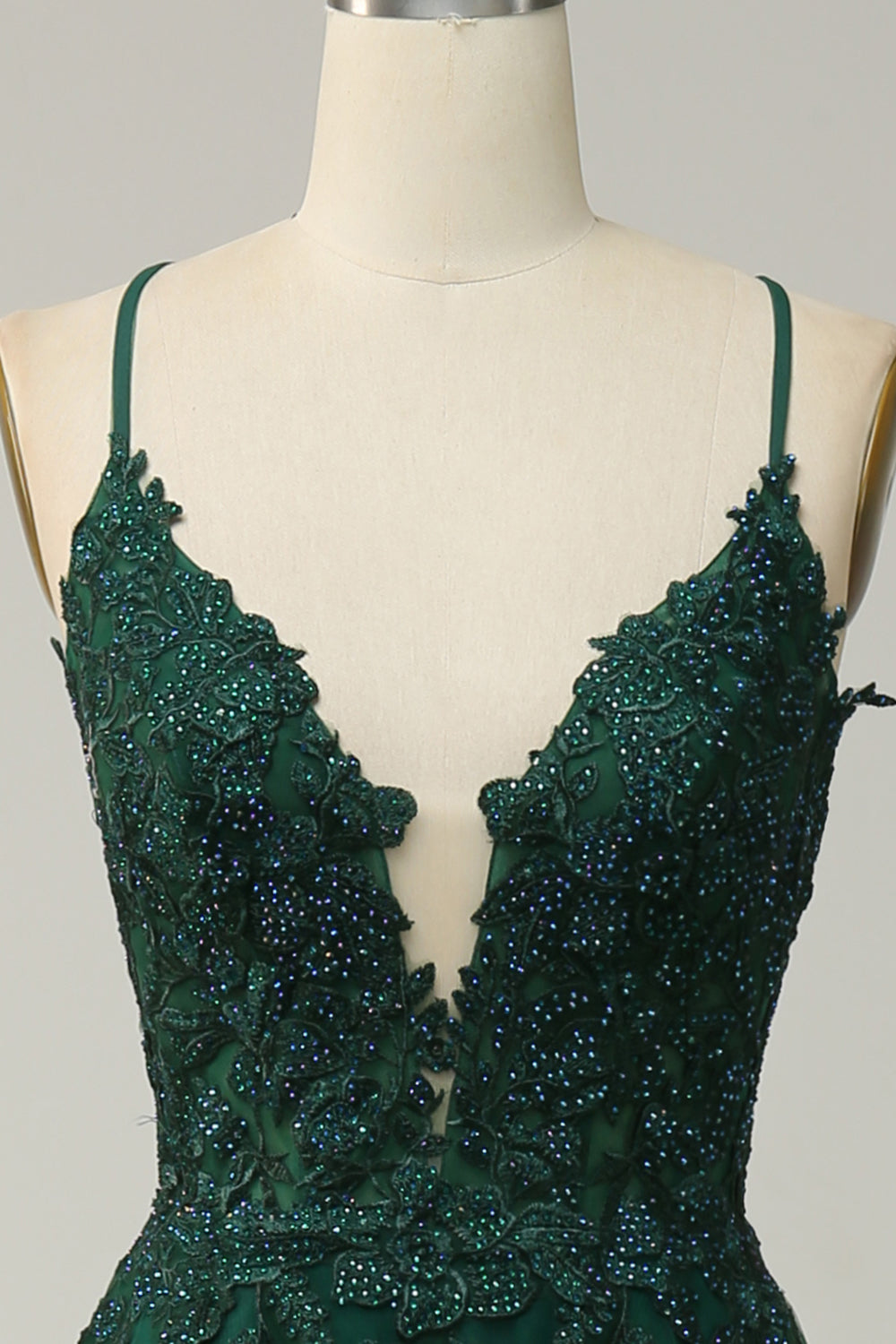 Women's A-Line Ball Gown Spaghetti Straps Lace