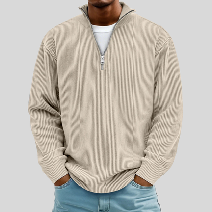 Classic Fit Crew Neck Pullover Sweater