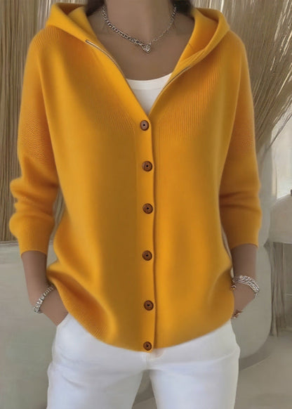 Cozy Zip Hooded Sweater Cardigan