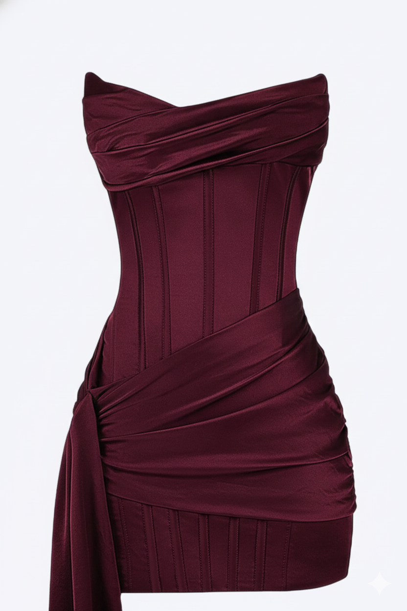 Chic Off Shoulder Mini Party Dress