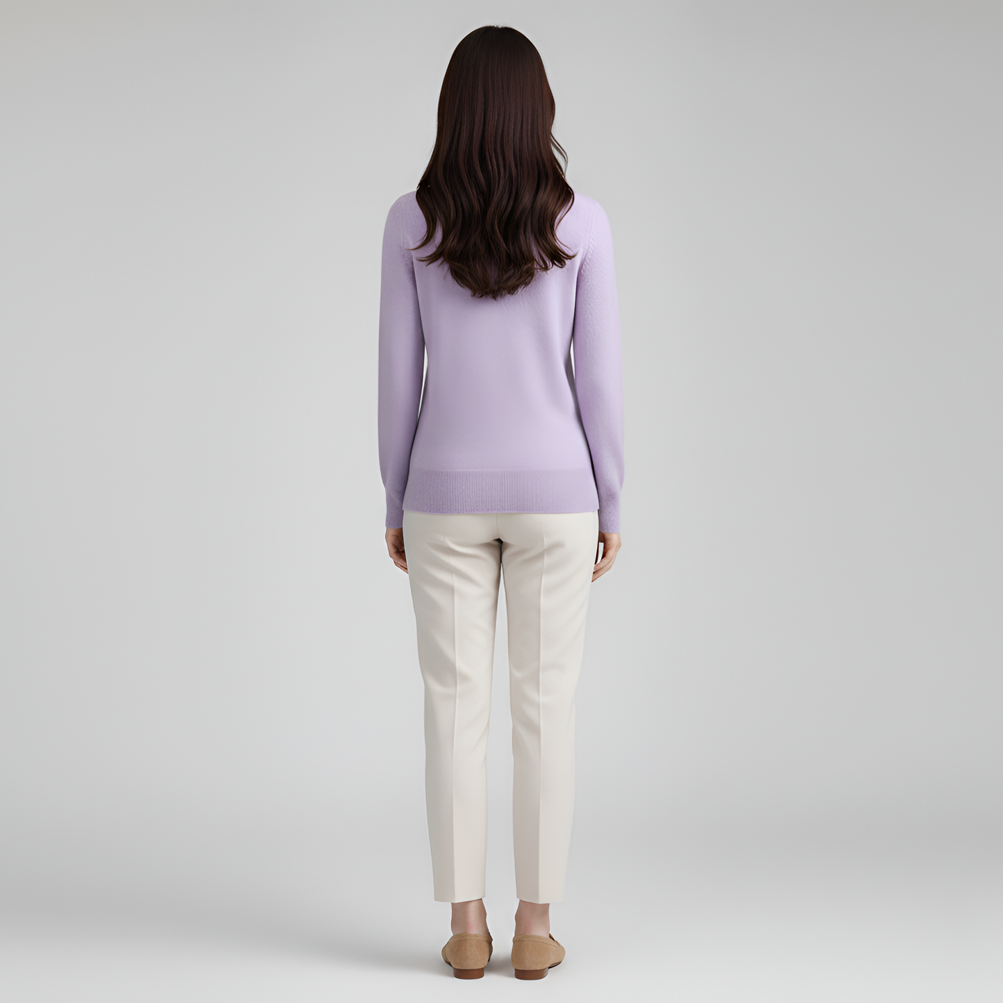 Women's Slim Fit Turtleneck Sweater Long Sleeve Pullover