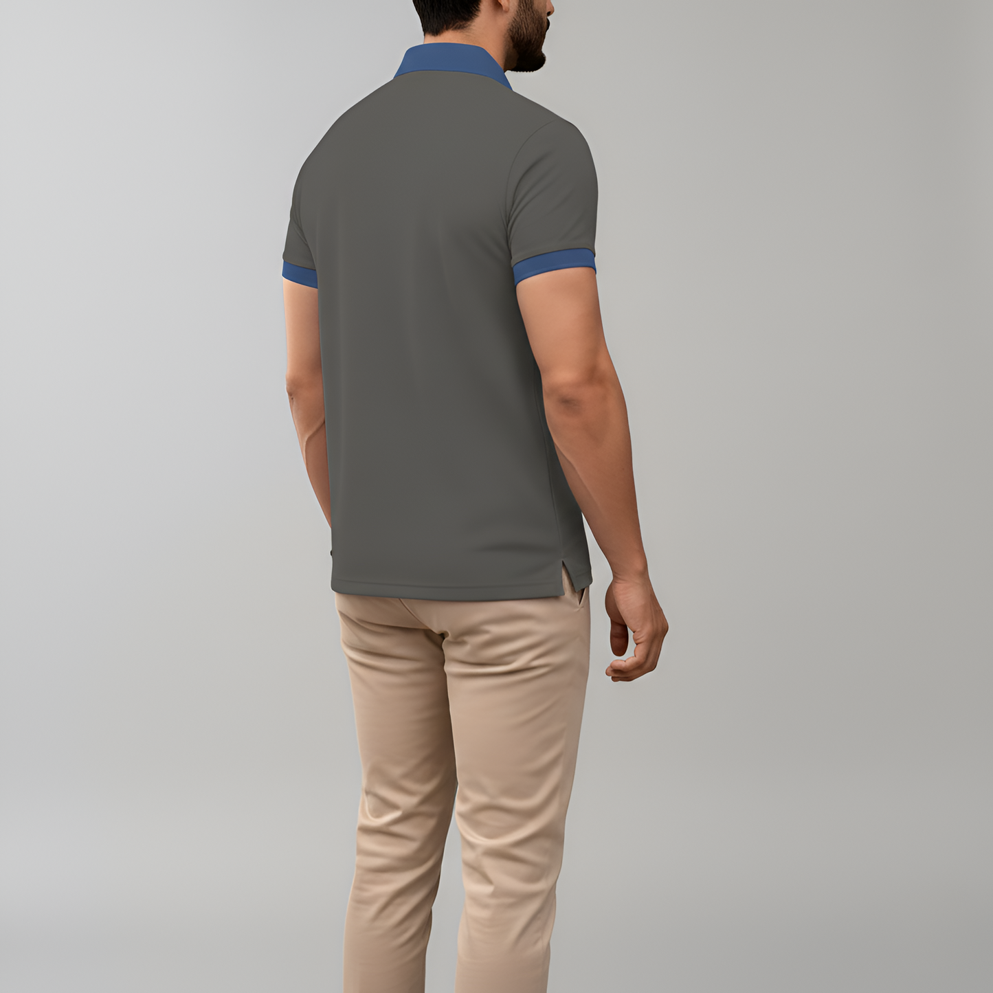 Men's Cotton Polo Shirt Short Sleeve Casual Fit
