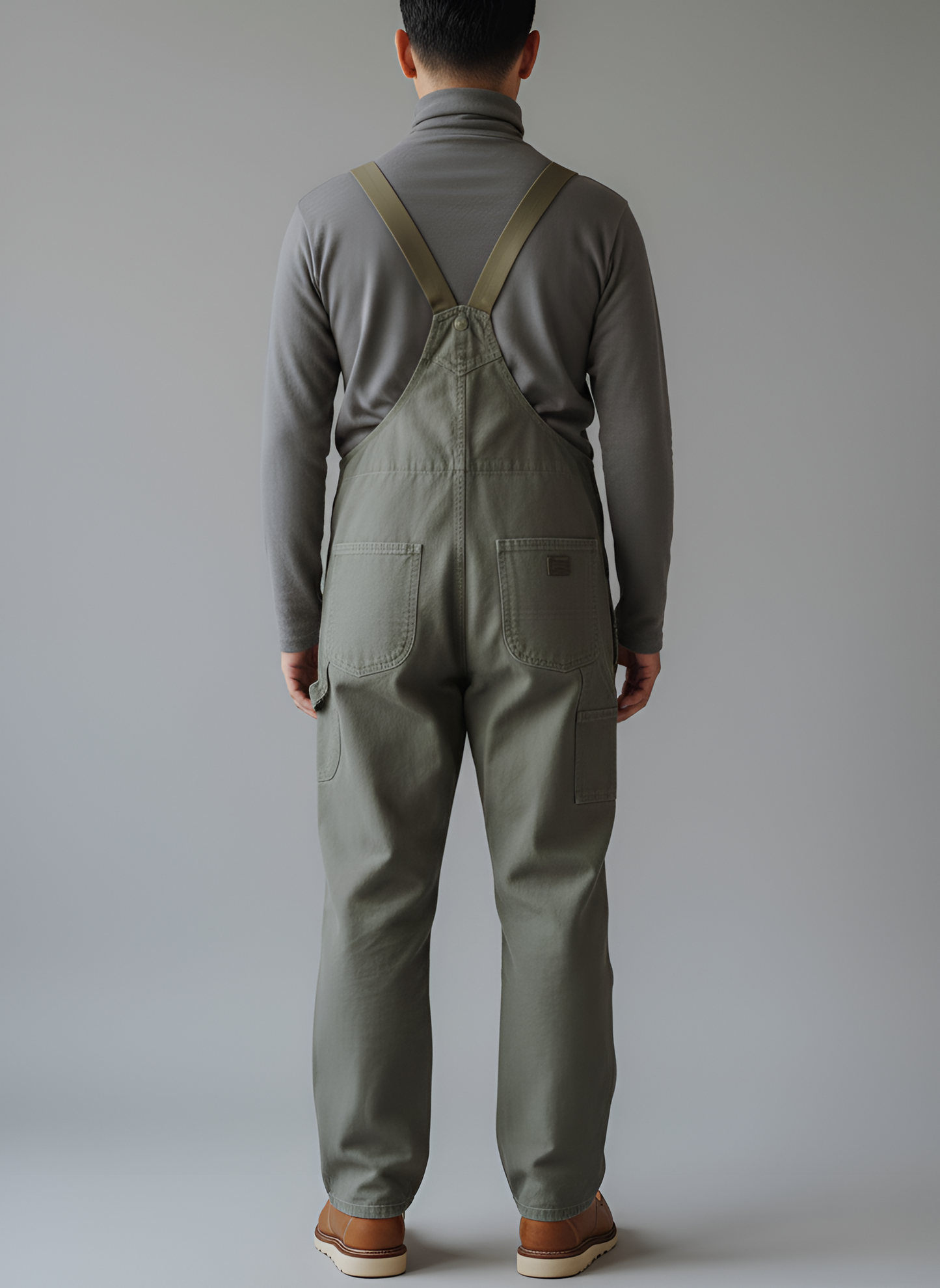 Men's Cotton Canvas Work Overalls