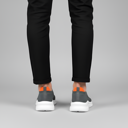 Men's Slip-On Sneakers Lightweight Breathable Knit Shoes