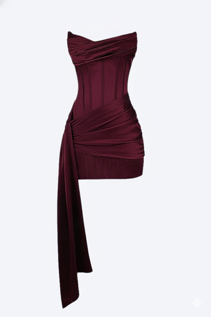 Chic Off Shoulder Mini Party Dress