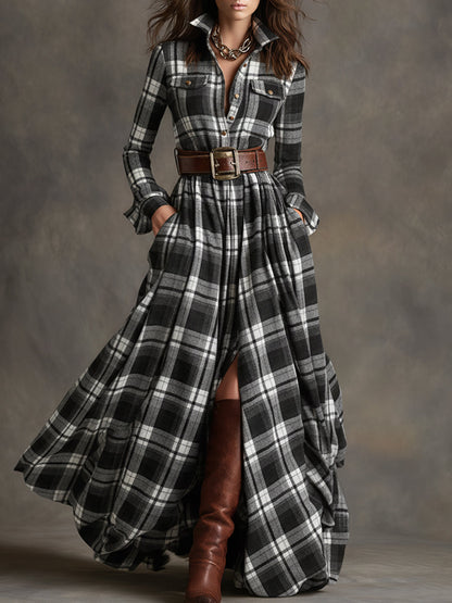 Timeless Button Front Shirt Dress