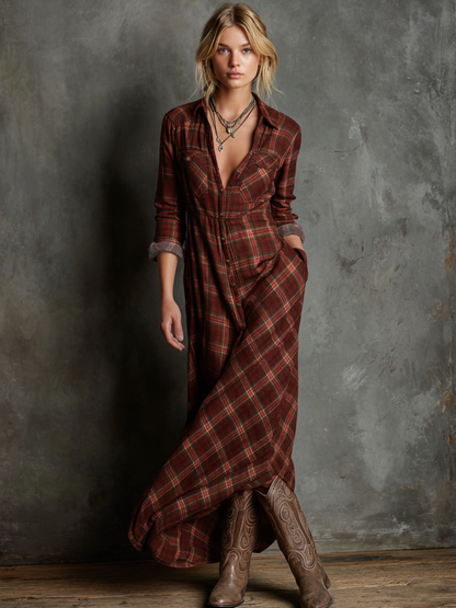 Elegant Floral Long Dress
