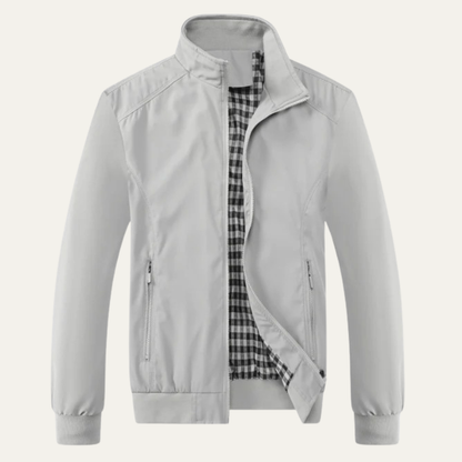Men's Lightweight Bomber Jacket Zip Up Casual