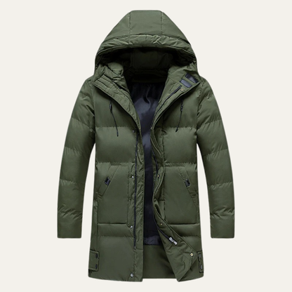 Radcliffe Men's Down Parka Jacket Warm Hooded