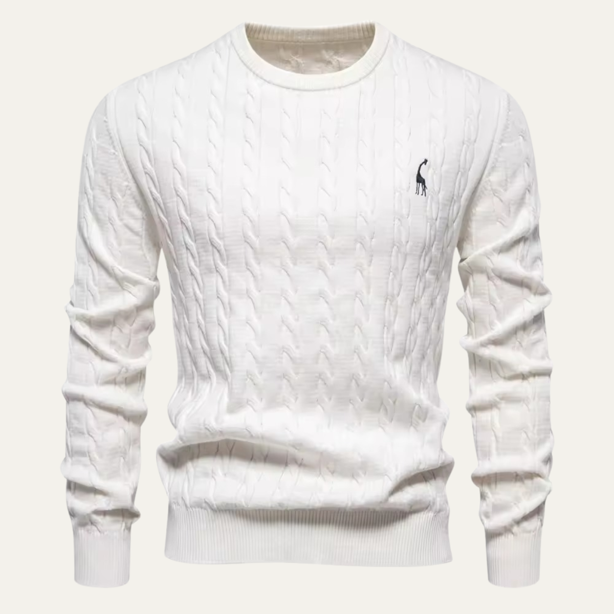 Men's Classic Crew Neck Knitted Sweater