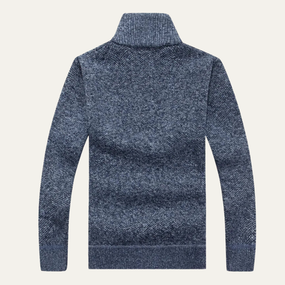 Men's Thick Fleece Half Zip Sweater