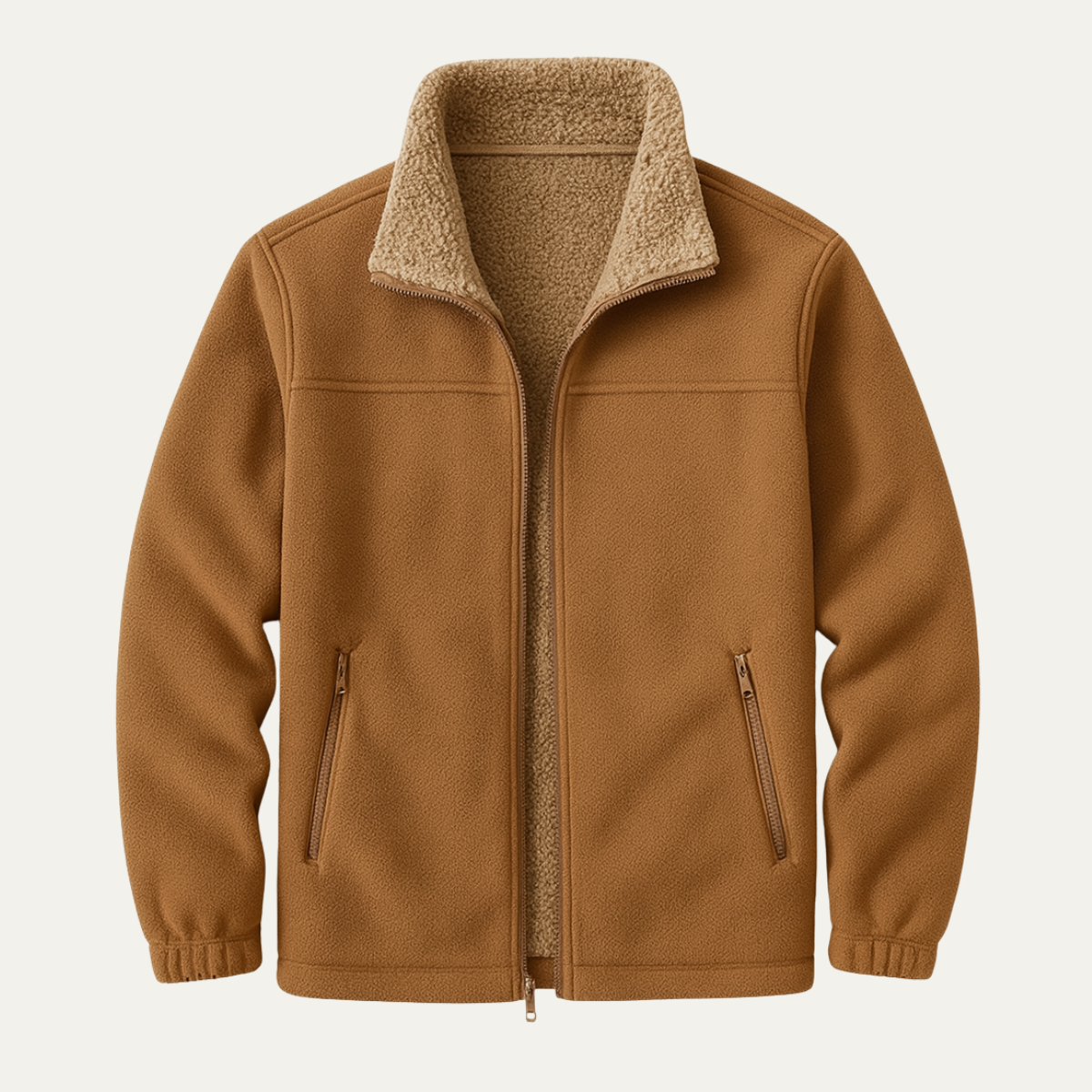 Men's Fleece Jacket Warm Casual - VibreMode
