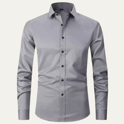 Men's Classic Formal Dress Shirt Button Up