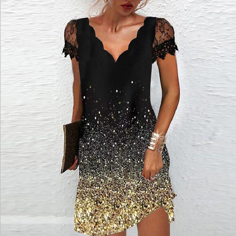 Women's Glamorous Party Dress - VibreMode