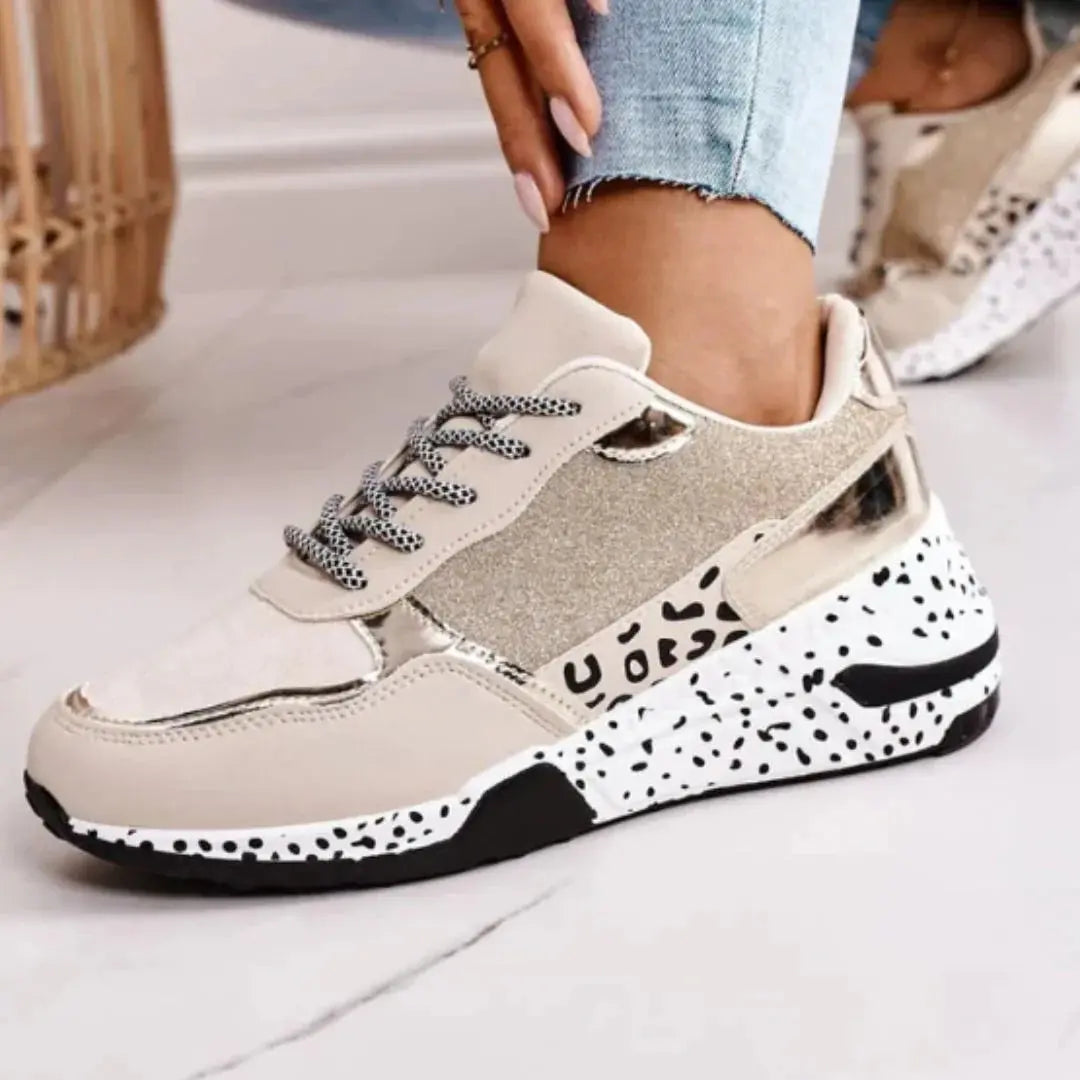 Women's Cushioned Sneakers Comfortable Fit - VibreMode