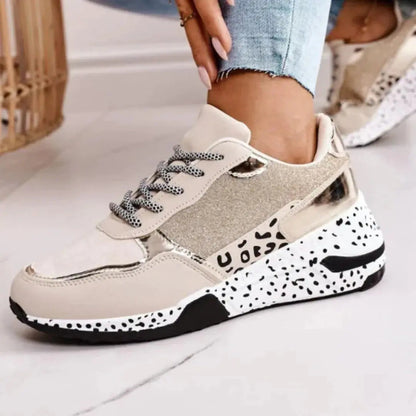 Women's Cushioned Sneakers Comfortable Fit - VibreMode