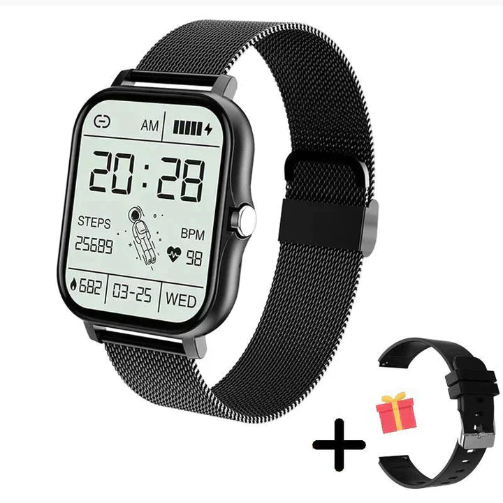 Bluetooth Smartwatch Fitness Tracker Health Monitor