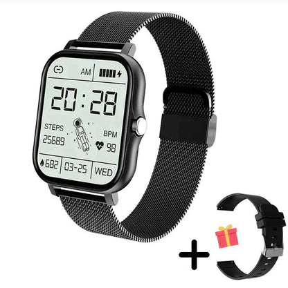 Bluetooth Smartwatch Fitness Tracker Health Monitor