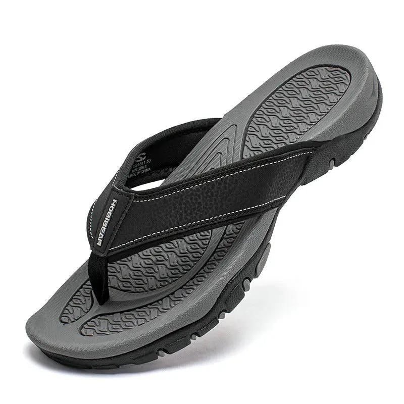 Comfortable Men's Sports Flip Flops with Arch Support Sandals
