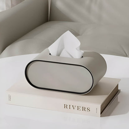 Luxury Pu Leather Tissue Holder