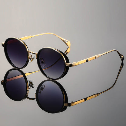 Classic Circular Vintage Sunglasses