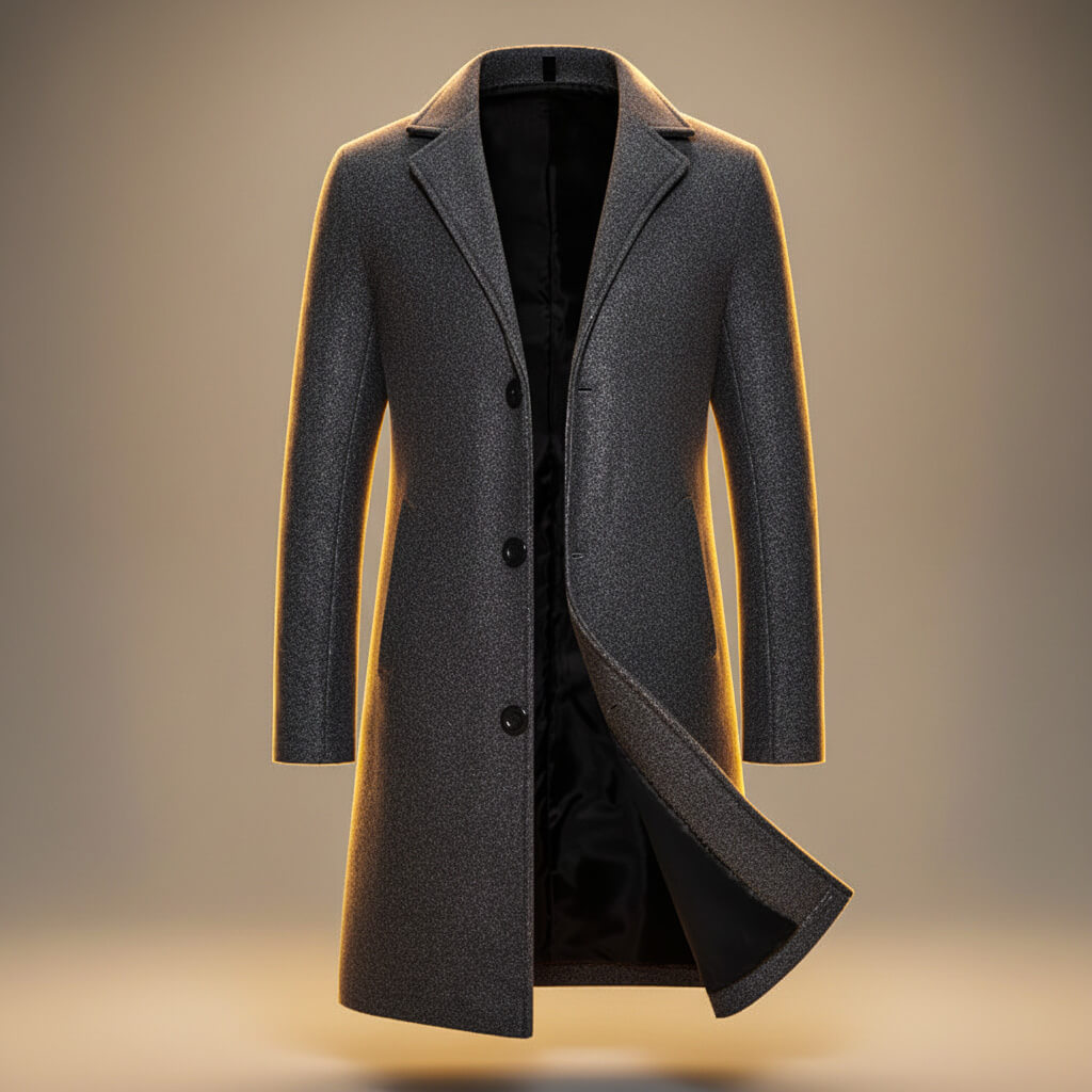 Classic Soft Cotton Trench Coat - VibreMode