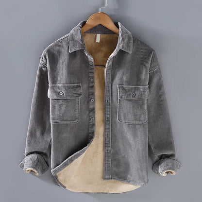 Stylish Mens Spring Casual Button Jacket
