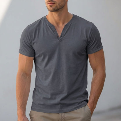 Women's Fitted V-Neck Short Sleeve T-Shirt