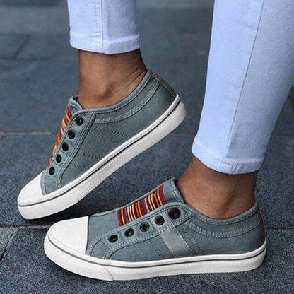 Comfortable Ladies Casual Slip On Shoes - VibreMode