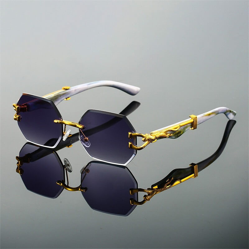 Classic Round Leopard Sunglasses